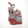 CHRISTIAN LOUBOUTIN Multicolor Pyraclou 110 Patent High Heel Wedge