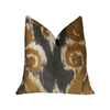 Load image into Gallery viewer, Euphoria Plush Gold Luxury Throw Pillow