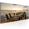 Canvas Painting - Wooden Breakwaters