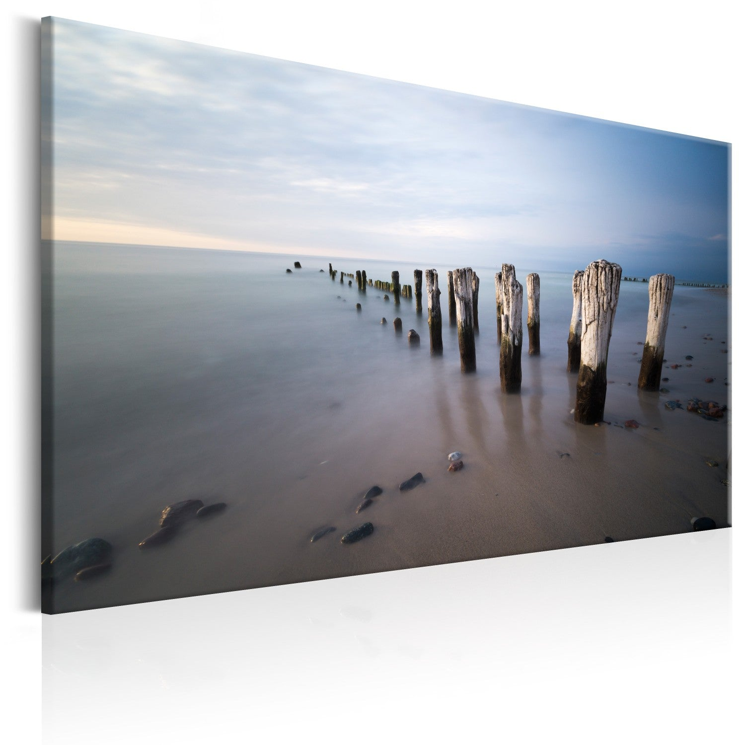 Canvas Painting - Sea Defence
