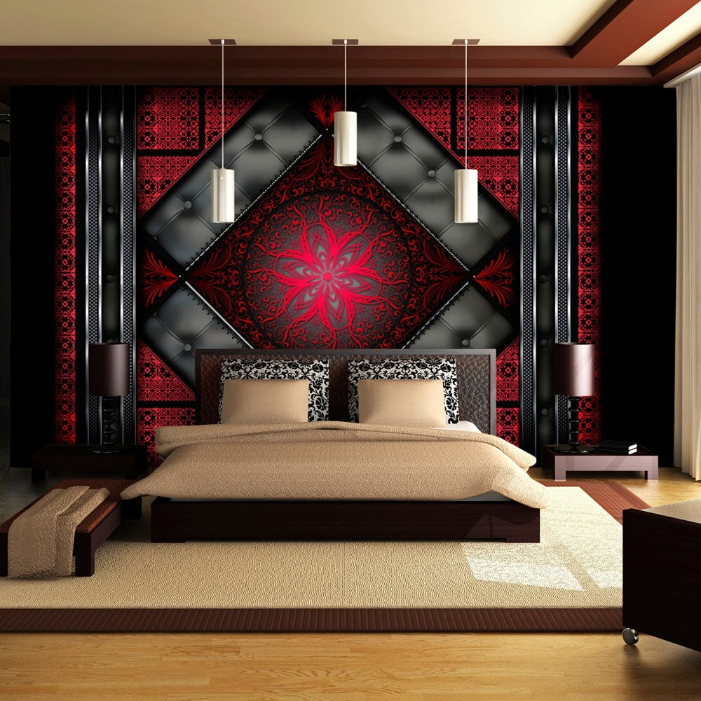 Wallpaper - Crimson Ornament