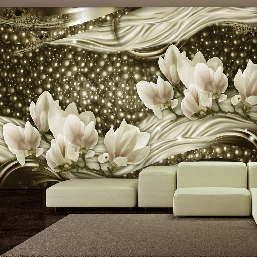Wall Mural - Pearl Flowers