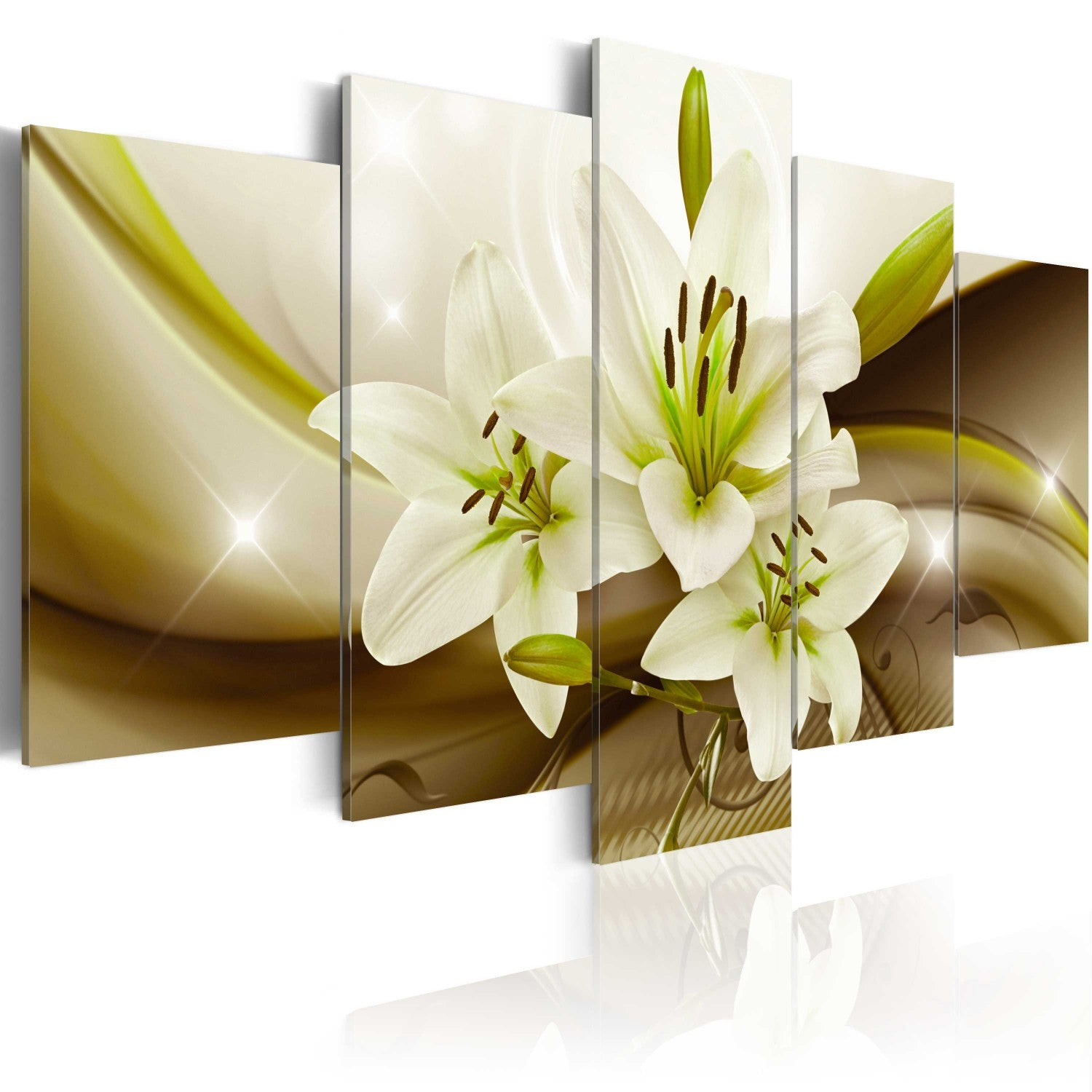 Canvas Painting - Framework - Modern Lily