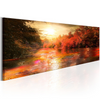 Canvas Painting - Autumnal River