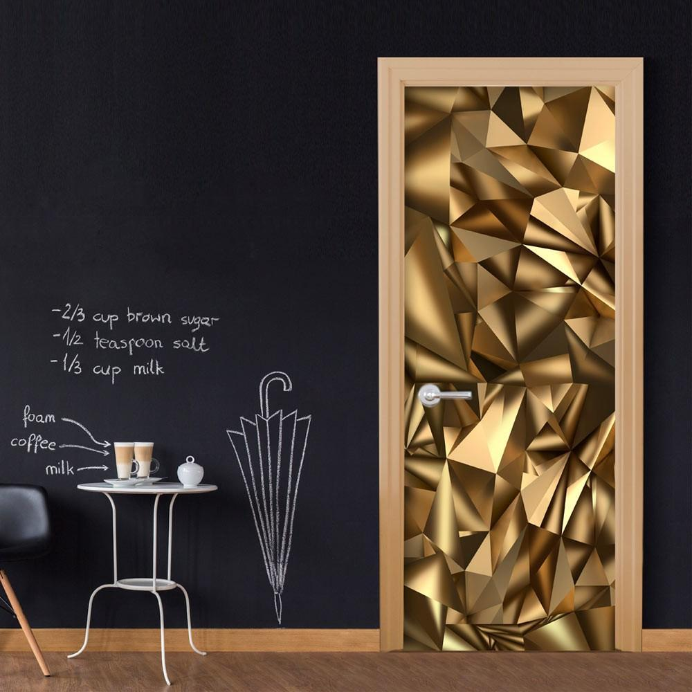 Wallpaper - Door Photo - Golden Geometry I