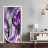 Wallpaper- Door Photo – Purple abstraction I