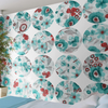 Wall Mural - Turquoise Meadow: Circles
