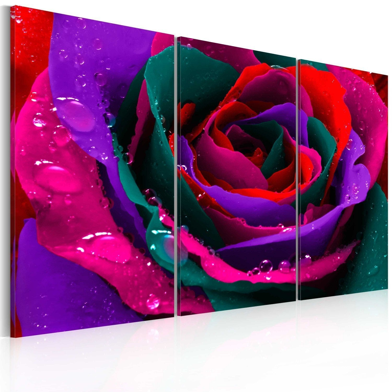 Canvas Painting -Iridescent Rose