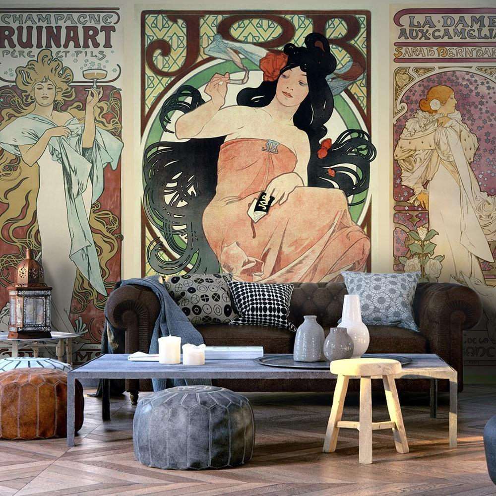 3D Wallpaper - Alphonse Mucha. Women's Success