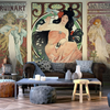 Load image into Gallery viewer, 3D Wallpaper - Alphonse Mucha. Women&#39;s Success