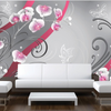 Wallpaper - Pink Orchids - A Variation
