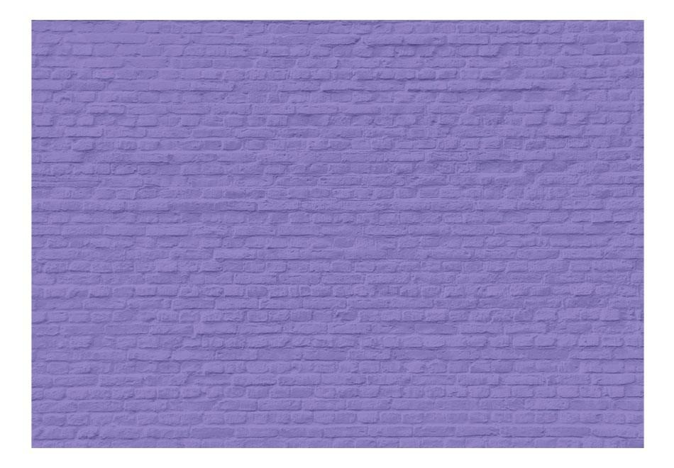 Wallpaper - Brick Effect - Burgundy Inspiration