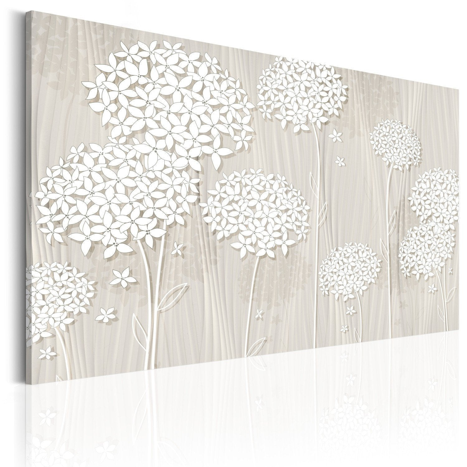 Canvas Painting - Flowers In The Wind