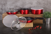 Load image into Gallery viewer, 9-Pieces Cookware Set with Detached Ergonomic Handle