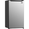 4.4 CuFt. Refrigerator, Push Button Defrost, Full Width Freezer Section