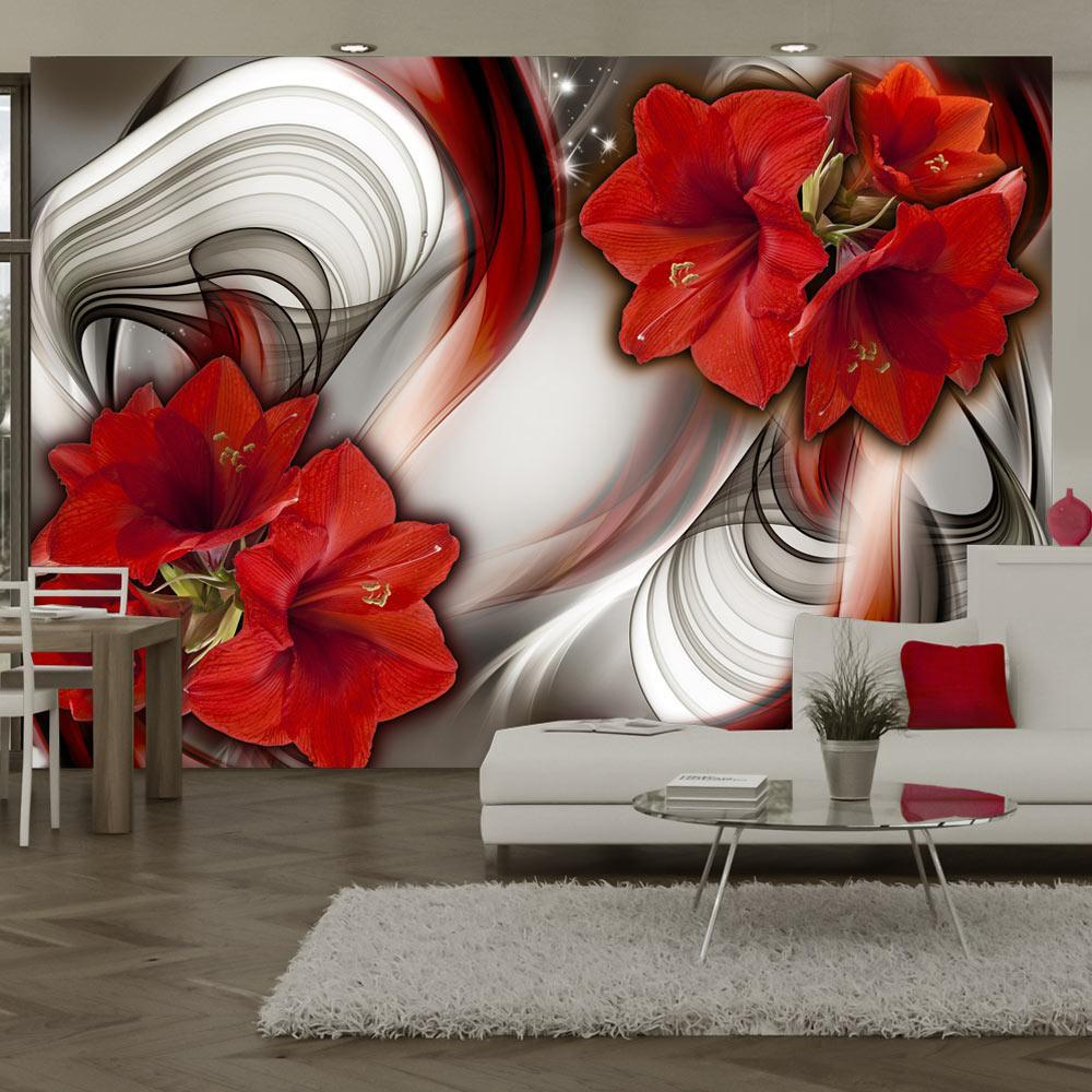 3D Wallpaper - Amaryllis - Ballad of the Red