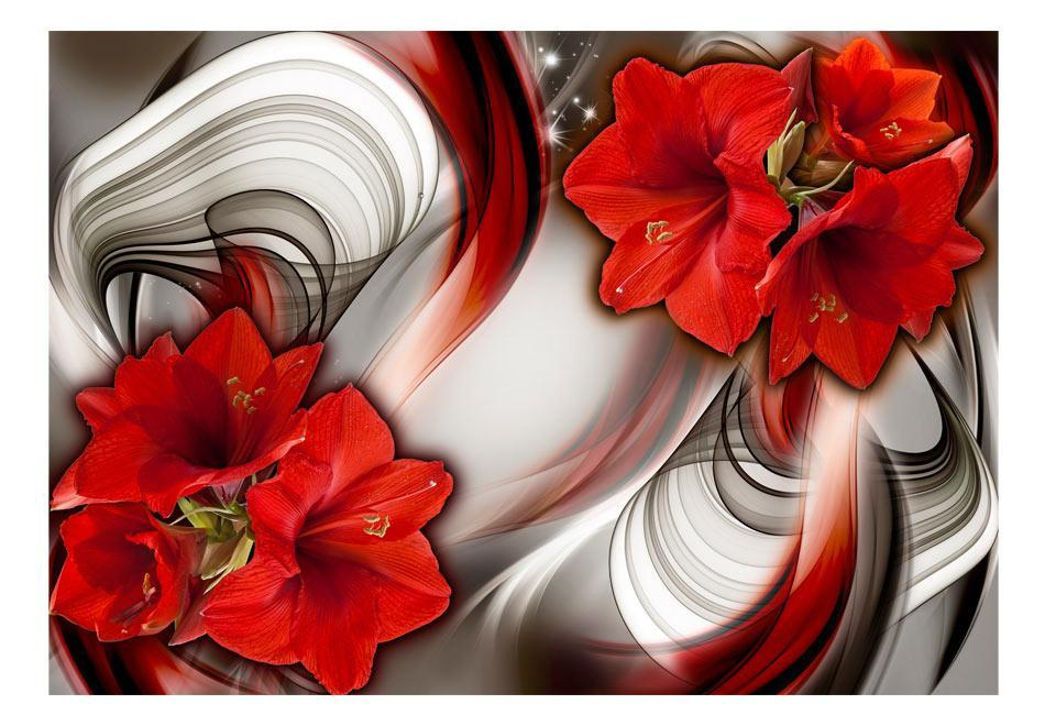 3D Wallpaper - Amaryllis - Ballad of the Red