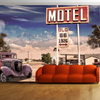 Load image into Gallery viewer, Vintage Wallpaper - Old Motel