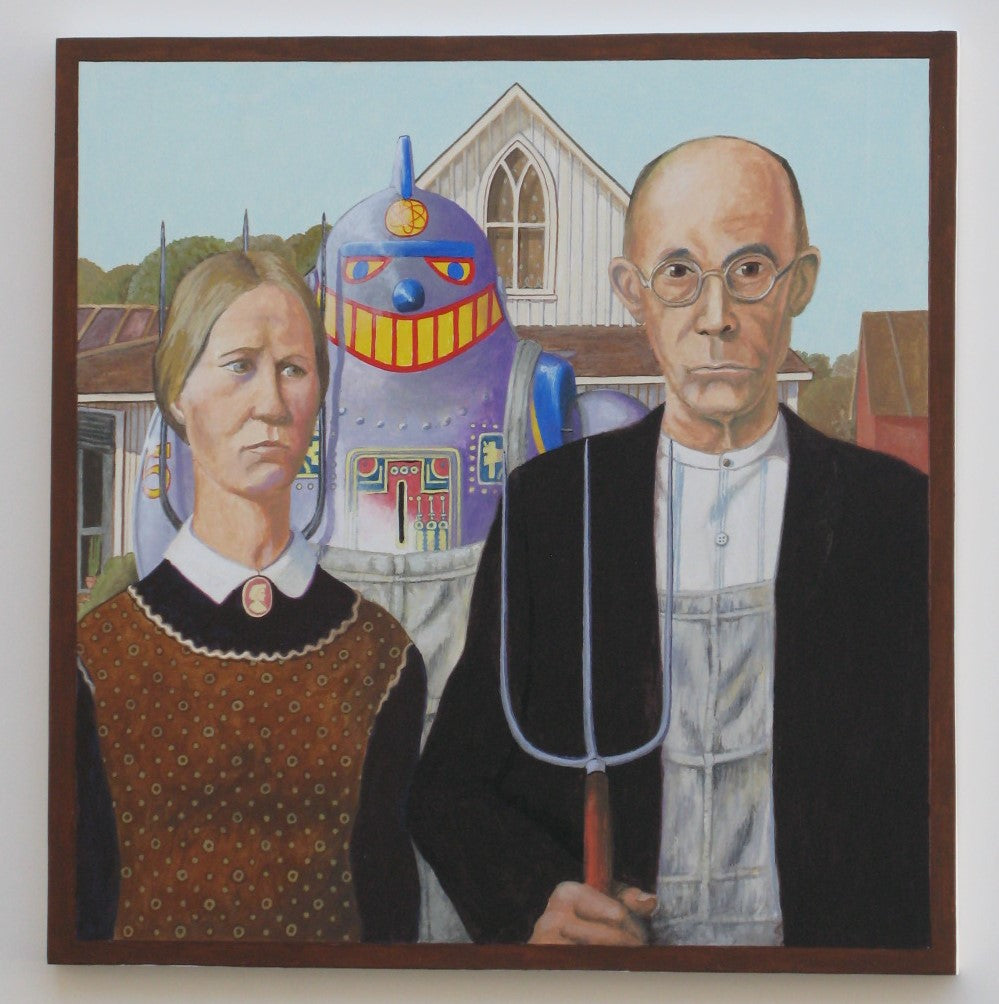 American Gothic 1930, After Grant Wood