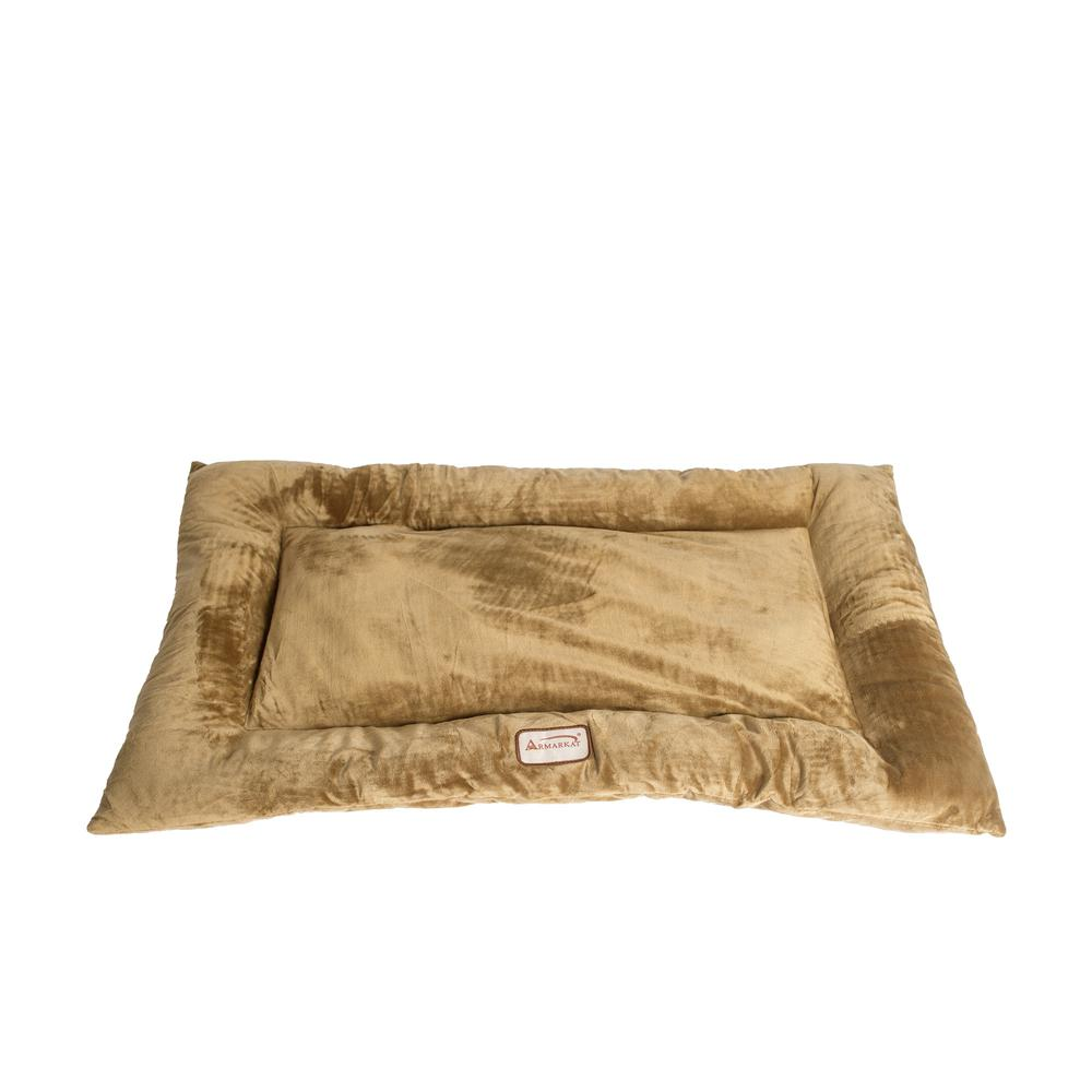 Armarkat Model M01CHL-L Large Pet Bed Mat with Poly Fill Cushion in Sage Green