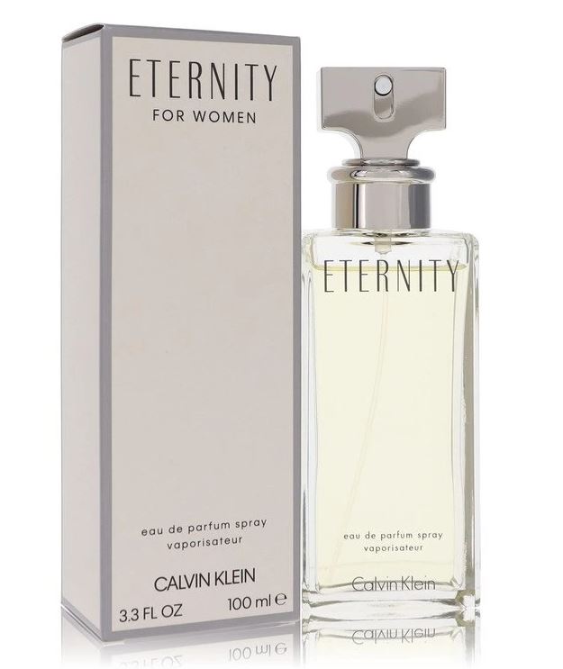 ETERNITY by Calvin Klein Eau De Parfum Spray 3.4 oz