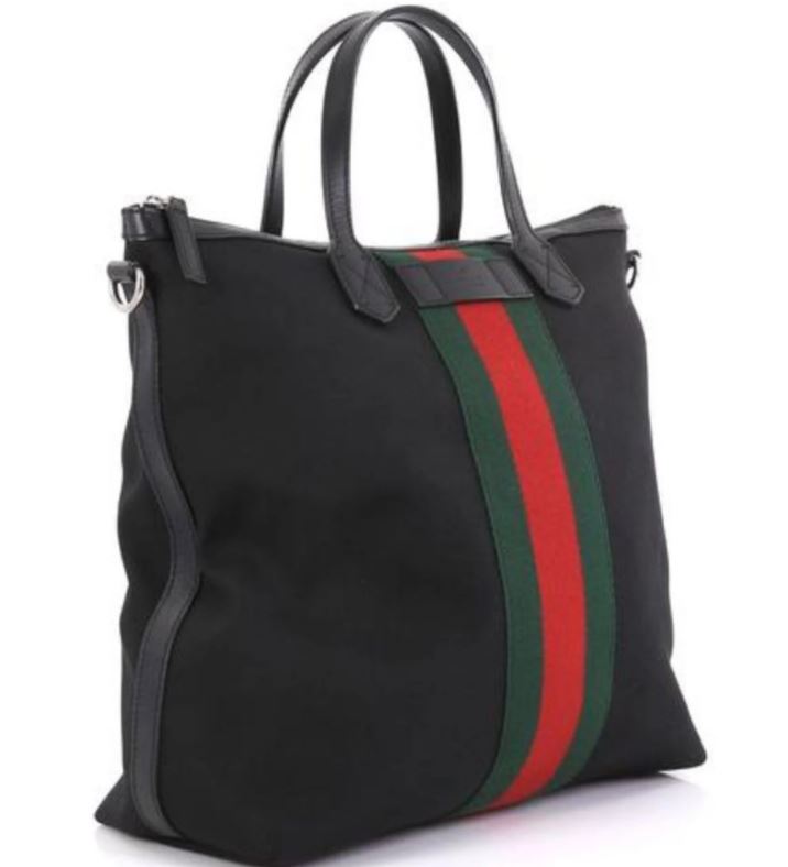 NEW Gucci Bag | Web Stripe Canvas Tote Bag in USA 2023 – Fly Trend King