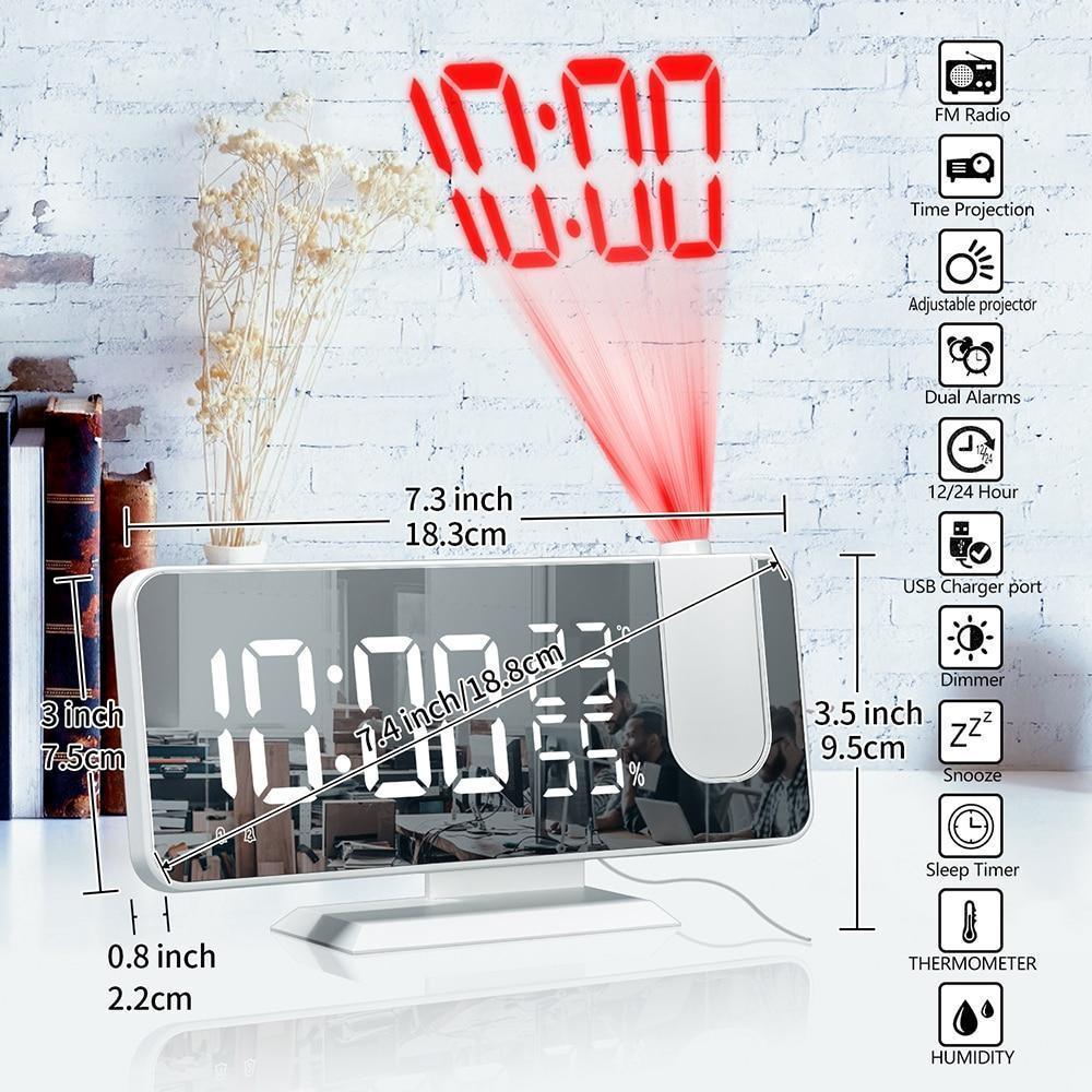 Digital Alarm Clock with built-in FM Radio